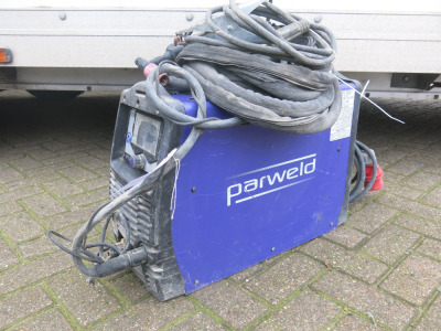 Parweld AC/DC Pulse Tig Welder, Type XTT315Di, S/N 2407690069, 3 Phase. Comes with Tig Welding Torch & Earth Strap.