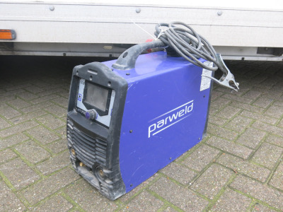 Parweld AC/DC Pulse Tig Welder, Type XTT315Di, S/N 2407690065, 3 Phase. Comes with Earth Strap.