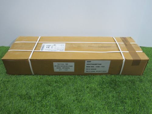 Boxed New 8' x 6' Welding Curtain with Frame.