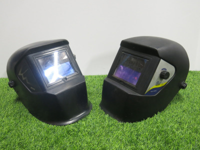 2 x Shine Welding Mask, Model XA-1001F