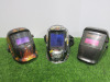 3 x Assorted Welding Masks.