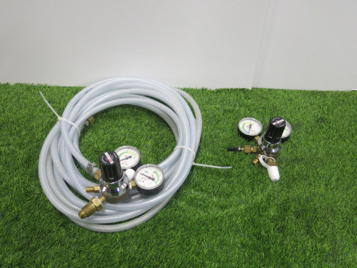 2 x Gas Regulators for Argon/Co2.