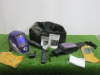 Bag Containing Parweld Welding Mask with Parweld Air Filtration System & Pair of Gloves. - 9