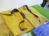 4 x Leather Welding Aprons, 2 x Pairs of Gloves & 1 x Pair of Sleeves. - 4
