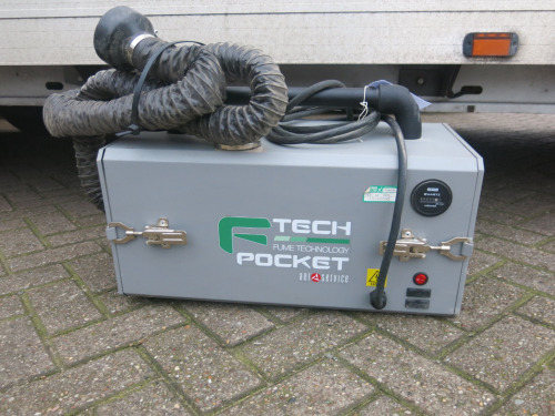 F-Tech Pocket Portable Welding Fume Extractor, 110v. Hrs 3.0