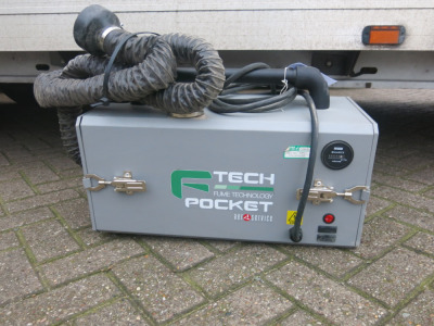 F-Tech Pocket Portable Welding Fume Extractor, 110v. Hrs 3.0