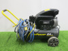 Sealey Air Power 24L 110V Compressor on Wheels, Model SAC2420E110V.V3, with Air Line.