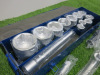 New Condor Werkzeug Industrial Quality Chrome Vanadium Steel,16 Pcs Socket Set, Hex 1" Sq Drive. Comes in Metal Container. - 2