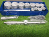 New Condor Werkzeug Industrial Quality Chrome Vanadium Steel,16 Pcs Socket Set, Hex 1" Sq Drive. Comes in Metal Container. - 4