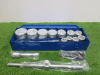 New Condor Werkzeug Industrial Quality Chrome Vanadium Steel,16 Pcs Socket Set, Hex 1" Sq Drive. Comes in Metal Container. - 2