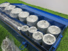 New Condor Werkzeug Industrial Quality Chrome Vanadium Steel,16 Pcs Socket Set, Hex 1" Sq Drive. Comes in Metal Container. - 3