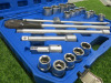 Condor Werkzeug Industrial Quality Chrome Vanadium Steel, 21 Pcs Socket Set, Hex 19-50mm, Hex 3/4" Sq Drive. Comes in Plastic Carry Case. - 2