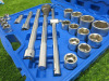 Condor Werkzeug Industrial Quality Chrome Vanadium Steel, 21 Pcs Socket Set, Hex 19-50mm, Hex 3/4" Sq Drive. Comes in Plastic Carry Case. - 3