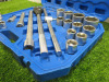 Condor Werkzeug Industrial Quality Chrome Vanadium Steel, 21 Pcs Socket Set, Hex 19-50mm, Hex 3/4" Sq Drive. Comes in Plastic Carry Case. - 4
