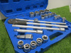 Condor Werkzeug Industrial Quality Chrome Vanadium Steel, 21 Pcs Socket Set, Hex 19-50mm, Hex 3/4" Sq Drive. Comes in Plastic Carry Case. - 5