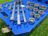 Condor Werkzeug Industrial Quality Chrome Vanadium Steel, 21 Pcs Socket Set, Hex 19-50mm, Hex 3/4" Sq Drive. Comes in Plastic Carry Case. - 3