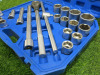 Condor Werkzeug Industrial Quality Chrome Vanadium Steel, 21 Pcs Socket Set, Hex 19-50mm, Hex 3/4" Sq Drive. Comes in Plastic Carry Case. - 3
