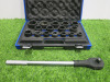 Condor Werkzeug Industrial Quality Chrome Molybdenum Steel, 16 Pcs Deep Impact Socket Set, Hex 19-50 mm, Hex 3/4" Sq Drive. Comes in Plastic Carry Case with 3/4" Ratchet Handle.