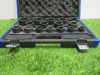 Condor Werkzeug Industrial Quality Chrome Molybdenum Steel, 16 Pcs Deep Impact Socket Set, Hex 19-50 mm, Hex 3/4" Sq Drive. Comes in Plastic Carry Case with 3/4" Ratchet Handle. - 5