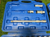 5 x Condor Werkzeug Industrial Quality Chrome Vanadium Steel 27 Pcs Socket Set, Hex 8-32mm, 1/2" Sq Drive. Comes in Plastic Carry Cases. NOTE: these are incomplete sets. - 8