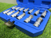Condor Werkzeug Industrial Quality Chrome Vanadium Steel 13 Pcs Socket Bit Set, Hex 5-22mm, 1/2" Sq Drive. Comes in Plastic Carry Case. - 3