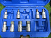 6 x Condor Werkzeug Industrial Quality Chrome Vanadium Steel 13 Pcs Socket Bit Set, Hex 5-22mm, 1/2" Sq Drive. Comes in Plastic Carry Case. NOTE: these are incomplete sets. - 3