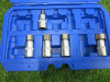6 x Condor Werkzeug Industrial Quality Chrome Vanadium Steel 13 Pcs Socket Bit Set, Hex 5-22mm, 1/2" Sq Drive. Comes in Plastic Carry Case. NOTE: these are incomplete sets. - 5