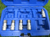 6 x Condor Werkzeug Industrial Quality Chrome Vanadium Steel 13 Pcs Socket Bit Set, Hex 5-22mm, 1/2" Sq Drive. Comes in Plastic Carry Case. NOTE: these are incomplete sets. - 7