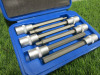 Condor Werkzeug Industrial Quality Chrome Vanadium Steel 6 Pcs Socket Bit Set, Hex Length 140mm, 5-12mm, 1/2" Sq Drive. Comes in Carry Plastic Carry Case. - 2