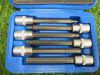 Condor Werkzeug Industrial Quality Chrome Vanadium Steel 6 Pcs Socket Bit Set, Hex Length 140mm, 5-12mm, 1/2" Sq Drive. Comes in Carry Plastic Carry Case. - 2