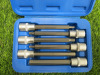Condor Werkzeug Industrial Quality Chrome Vanadium Steel 6 Pcs Socket Bit Set, Hex Length 140mm, 5-12mm, 1/2" Sq Drive. Comes in Carry Plastic Carry Case. - 2