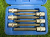 Condor Werkzeug Industrial Quality Chrome Vanadium Steel 6 Pcs Socket Bit Set, Hex Length 140mm, 5-12mm, 1/2" Sq Drive. Comes in Carry Plastic Carry Case. - 2