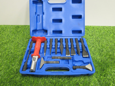 Condor Werkzeug 15 Pcs Chisel & Punch Set. Comes in Plastic Carry Case.