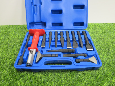 Condor Werkzeug 15 Pcs Chisel & Punch Set. Comes in Plastic Carry Case.