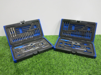 x Condor Werkzeug 41 Pcs Tap & Die Set. Comes in Plastic Carry Case. NOTE: these are incomplete sets.E1531