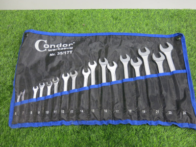 Condor Werkzeug 17 Pcs Combination Spanner Set 6mm-24mm.