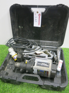 JEI Solutions Magnetic Drilling Machine, Model Minibeast, S/N 071802418486, YOM 2024, 110V. Comes in Carry Case.