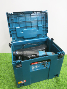 Makita SDS Plus Cordless Hammer Drill, Model DHR283ZJU, 18v. Comes with Carry Case & Makita DC18RD Twin Charger. NOTE: batteries required.