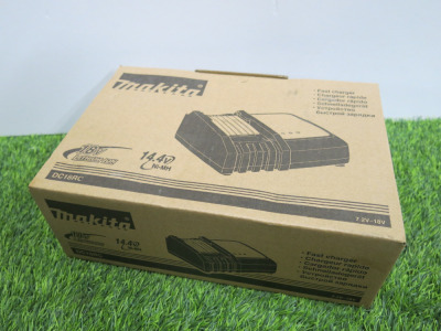 Boxed/New Makita 18v Fast Charger, Model DC18RC.