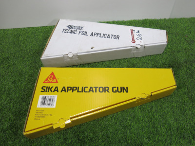 2 x Boxed/New Assorted Applicator Barrel Guns to Include: 1 x Sika & 1 x Everbuild.