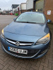 GD65 UJM: (2015) Vauxhall Astra Sri Auto Estate in Blue, Petrol, 1598cc. Current Mileage 92152, MOT to October 2026. Comes with 2 Keys & V5C - 2 Owners from New. - 8