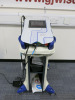 Vet Blue Multiwave Locked System Portable Class 4 Therapeutic Laser Device with Standard Handpiece & Trolley, R/N F9000203, S/N A000033653.