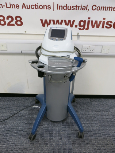 Chattanooga Intelect RPW Lite Extracorporeal Shockwave Therapy Device, R/N 2074, S/N T3038, on Wheels.