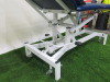 Medi Plinth 3 Section Treatment Couch with Belloost Cushion. - 3