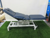 Stabil 3 Section Electric Treatment Couch with Belloost Cushion.