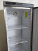 Polar Upright Stainless Steel Single Door Refrigerator, Model CD082. Size (H) 186cm x (W) 60cm x (D)60cm. Comes with Instruction Manual. - 2