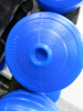 York Fitness - V36 Family Tree Dumbbell Set in Blue on Black Stand. - 4