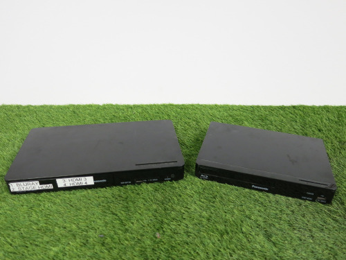 2 x Panasonic Blue-Ray Disc Players to Include: Model DMP-BD84 & Model DMP-BDT180. NOTE: requires remote & power supply.