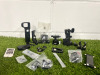Assortment of Tripod Accessories to Include: JOBY & Other Ball Heads, Clamps & Others. (As Viewed).