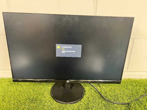 HP 24" V24i FHD Monitor, Model HSD-0066-V, with Power Supply.